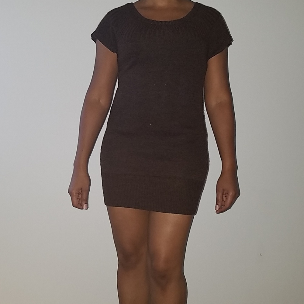 Brown H&M Sweater Dress